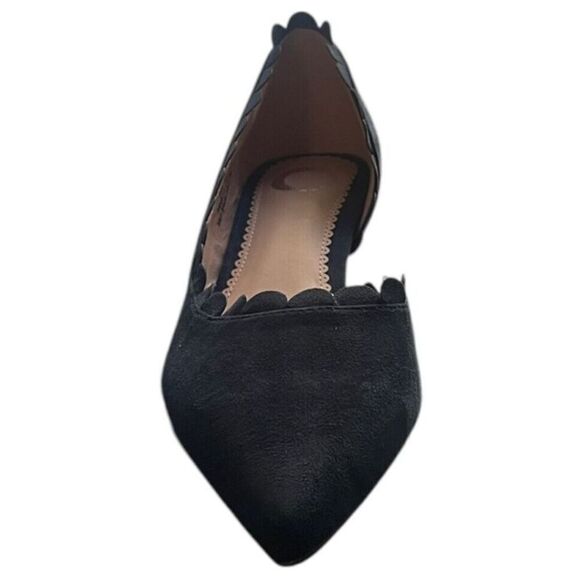 Journee Collection Taavi Navy Pointed Toe Heels Size 6.5 GREAT CONDITION - Picture 3 of 8